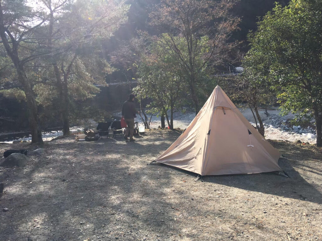 西丹沢大滝キャンプ場　レビュー