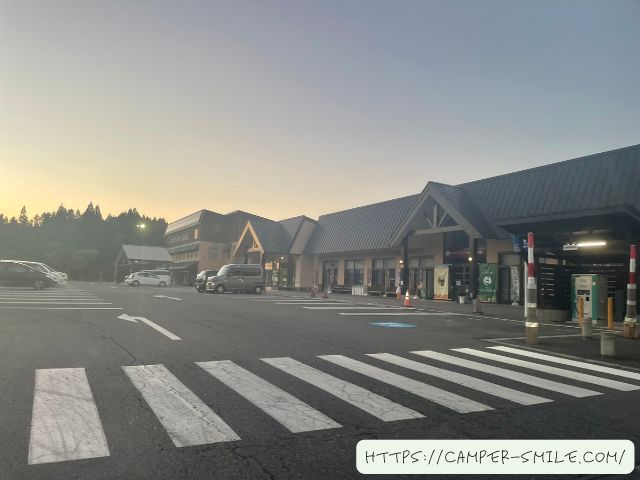 道の駅 にしあいづ　車中泊　レビュー　感想　評価　ブログ　気温