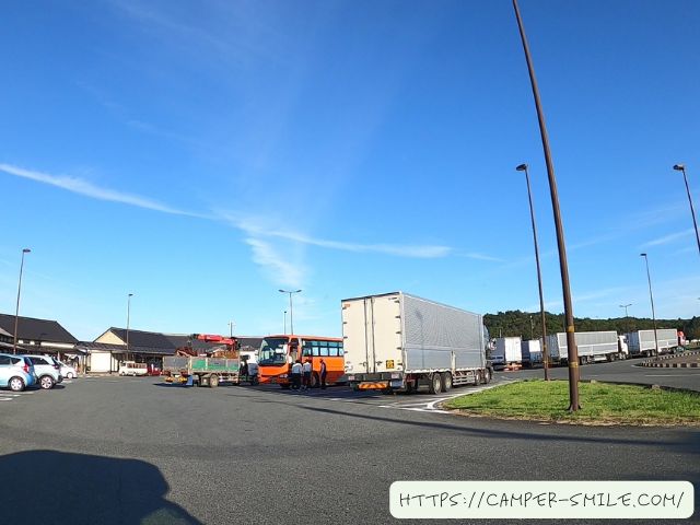 道の駅　そうま　車中泊　感想　トイレ　騒音　ブログ