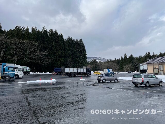 道の駅 白い森おぐに　山形県 車中泊　レビュー　感想