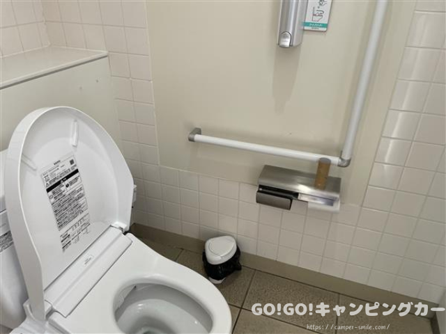 道の駅ひらた　車中泊　レビュー　泊まってみた　感想　評価　ブログ　トイレ　ゴミ箱