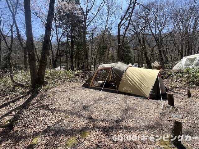 平湯キャンプ場 ブログ レビュー 写真 感想 レポート