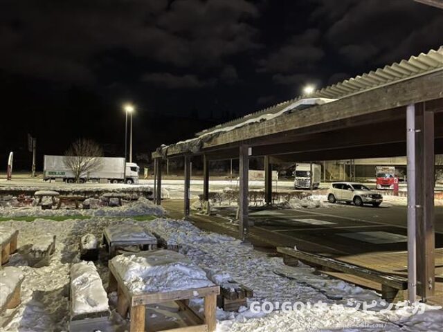 道の駅ひらた　車中泊　レビュー　泊まってみた　感想　評価　ブログ　トイレ　ゴミ箱