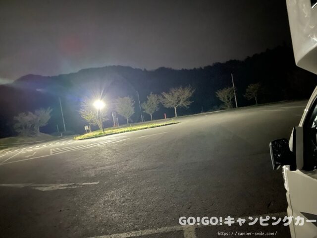 道の駅 からむし織の里しょうわ 車中泊 レビュー 実際に泊まってみた感想 評価 ブログ トイレ 気温 駐車場 騒音