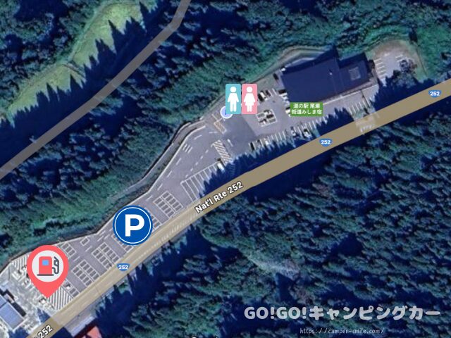 道の駅 尾瀬街道みしま宿 車中泊 レビュー 実際に泊まってみた感想 評価 ブログ トイレ 駐車場 騒音 福島県 会津