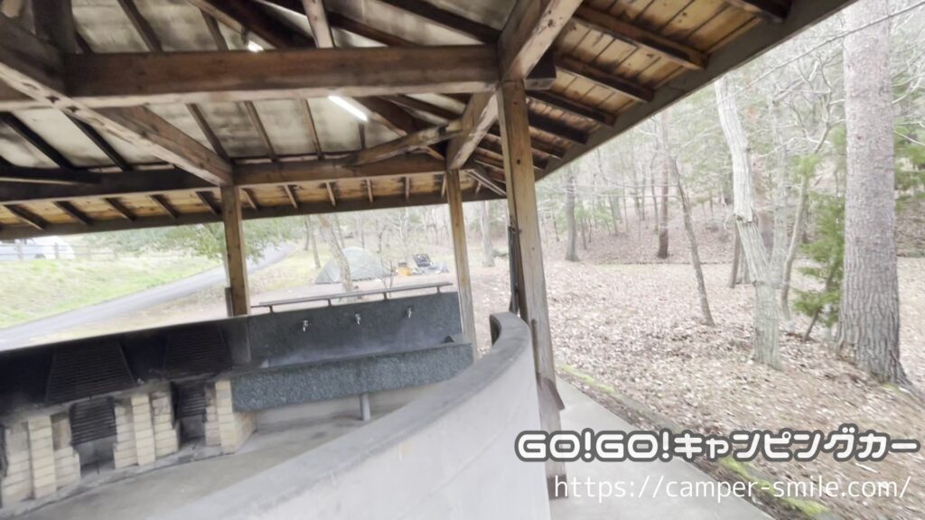 炊事場 キャンプ場